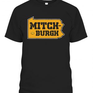 MITCH-BURGH SHIRT Mitchell Trubisky, Pittsburgh Steelers