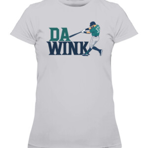 DA WINK SEATTLE SHIRT Jesse Winker, Seattle Mariners CAWTS heather grey front.jpg