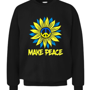 Support Ukraine Stand With Ukraine Ukrainian Flag T Shirt CACS black front.jpg