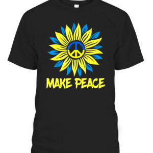 Support Ukraine Stand With Ukraine Ukrainian Flag T Shirt CAPT black front.jpg