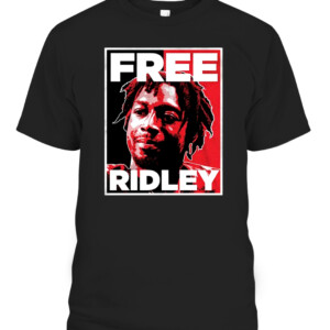 FREE RIDLEY SHIRT Calvin Ridley Atlanta Falcons CAPT black front.jpg