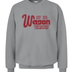 WAGON CONFERENCE CHAMPIONS SHIRT UMass Minutemen ice hockey, UMass Minutemen CACS sport grey front.jpg