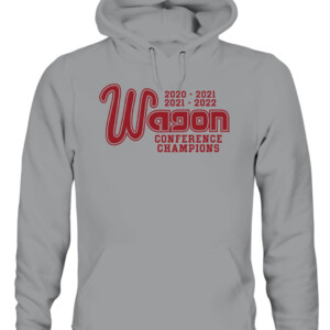 WAGON CONFERENCE CHAMPIONS SHIRT UMass Minutemen ice hockey, UMass Minutemen CAUH sport grey front.jpg