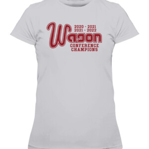 WAGON CONFERENCE CHAMPIONS SHIRT UMass Minutemen ice hockey, UMass Minutemen CAWTS heather grey front.jpg