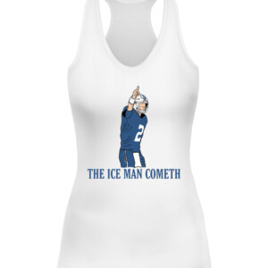 ICE MAN COMETH SHIRT Matt Ryan, Indianapolis Colts CAWT white front.jpg