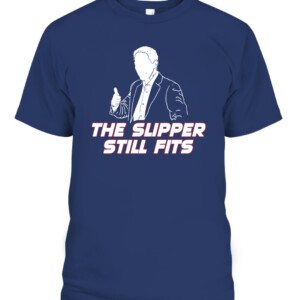 THE SLIPPER STILL FITS SHIRT Mark Few, Gonzaga Bulldogs CAPT navy front.jpg