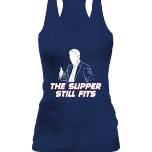 THE SLIPPER STILL FITS SHIRT Mark Few, Gonzaga Bulldogs CAWT navy front.jpg