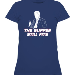 THE SLIPPER STILL FITS SHIRT Mark Few, Gonzaga Bulldogs CAWTS navy front.jpg