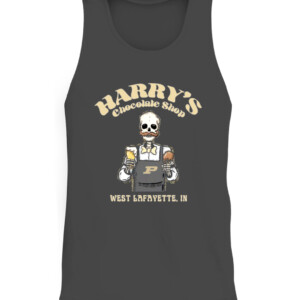 BEST BAR HARRY'S SHIRT Purdue Boilermakers CATT charcoal black triblend front.jpg