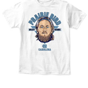 BRADY MANEK PRAIRIE BIRD SHIRT Brady Manek, final Four, North Carolina Tar Heels