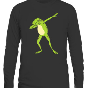 Dabbing Frog For Kids Boys & Girls Funny Animal Dance Gift T Shirt