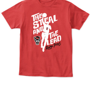 RAINA PEREZ THE STEAL AND THE LEAD SHIRT Raina Perez, NC State Wolfpack