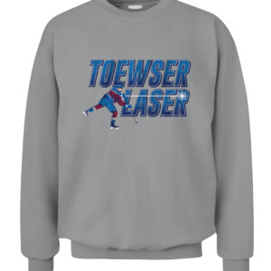 TOEWSER LASER SHIRT DEVON TOEWS, Colorado Avalanche CACS sport grey front.jpg