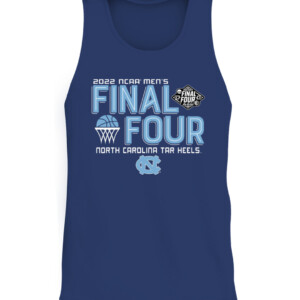 North Carolina FINAL FOUR SHIRT North Carolina Tar Heels 2022 NCAA Men's Basketball Tournament March Madness Final Four CATT navy front.jpg