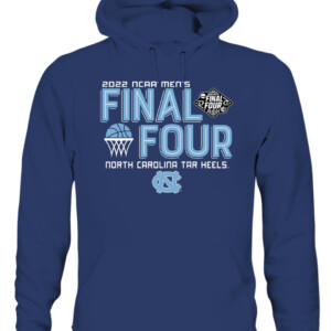 North Carolina FINAL FOUR SHIRT North Carolina Tar Heels 2022 NCAA Men's Basketball Tournament March Madness Final Four CAUH navy front.jpg