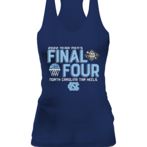 North Carolina FINAL FOUR SHIRT North Carolina Tar Heels 2022 NCAA Men's Basketball Tournament March Madness Final Four CAWT navy front.jpg