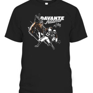 VIVA DAVANTE SHIRT Davante Adams, Las Vegas Raiders CAPT black front.jpg