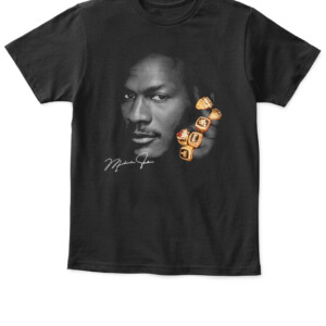 Michael Jordan NBA Chicago Bulls 6 Championship Rings Shirt The Paw and the Goat, Patrick Williams, Chicago Bulls APKT black front.jpg
