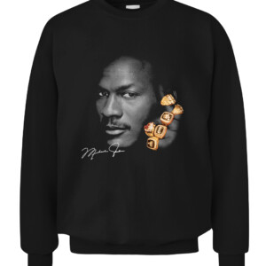 Michael Jordan NBA Chicago Bulls 6 Championship Rings Shirt The Paw and the Goat, Patrick Williams, Chicago Bulls CACS black front.jpg