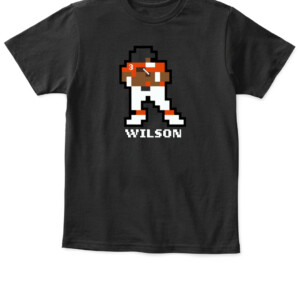 WILSON 8 BIT SHIRT RUSSELL WILSON, Denver Broncos APKT black front.jpg