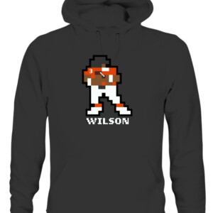 WILSON 8 BIT SHIRT RUSSELL WILSON, Denver Broncos CAUH black front.jpg
