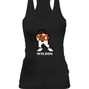 WILSON 8 BIT SHIRT RUSSELL WILSON, Denver Broncos CAWT black front.jpg