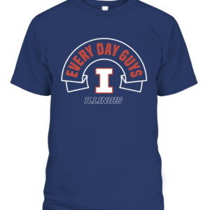 EVERY DAY GUYS SHIRT Illinois Fighting Illini CABT navy front.jpg