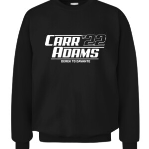 CARR ADAMS '22 SHIRT Davante Adams, Derek Carr, Las Vegas Raiders