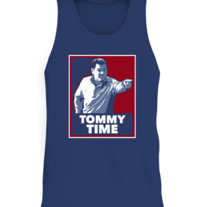 TOMMY TIME SHIRT Tommy Lloyd, Arizona Wildcats CATT navy front.jpg