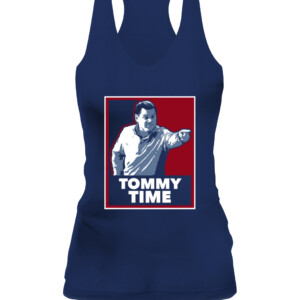 TOMMY TIME SHIRT Tommy Lloyd, Arizona Wildcats CAWT navy front.jpg