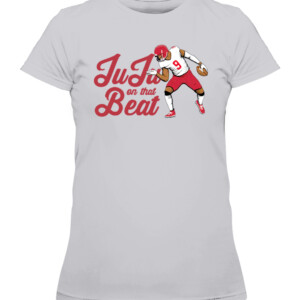 JUJU ON THAT BEAT 2022 SHIRT JuJu Smith Schuster, Kansas City Chiefs CAWTS heather grey front.jpg