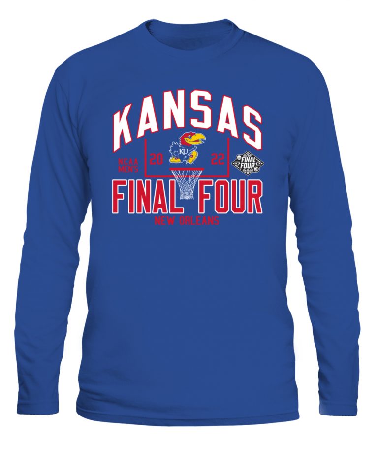 KANSAS FINAL FOUR SHIRT Kansas Jayhawks 2022 NCAA Men's Basketball ...