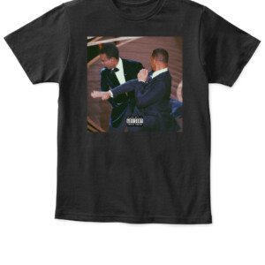 Will Smith Smacks Chris Rock Parental Advisory Shirt