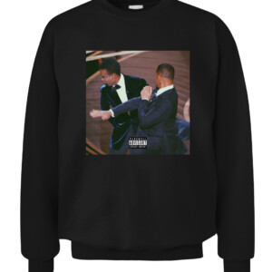 Will Smith Smacks Chris Rock Parental Advisory Shirt