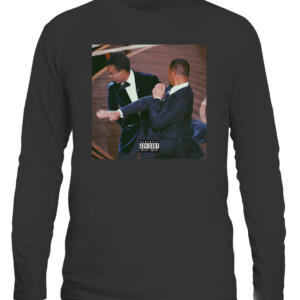 Will Smith Smacks Chris Rock Parental Advisory Shirt