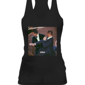 Will Smith Smacks Chris Rock Parental Advisory Shirt