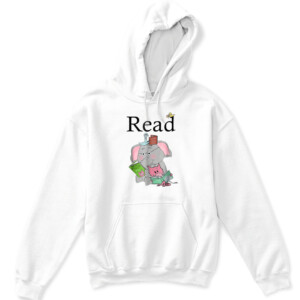 Teacher Library Read Book Club Piggie Elephant Pigeons T Shirt APKH white front.jpg