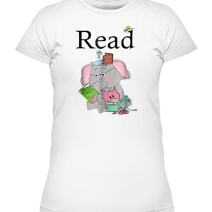 Teacher Library Read Book Club Piggie Elephant Pigeons T Shirt
