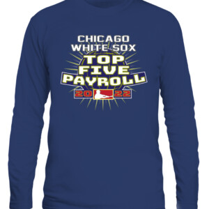 Chicago White Sox Top Five Payroll Shirt CALS navy front.jpg