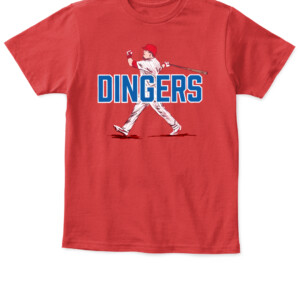 DINGERS SHIRT Kyle Schwarber, Philadelphia Phillies APKT red front.jpg