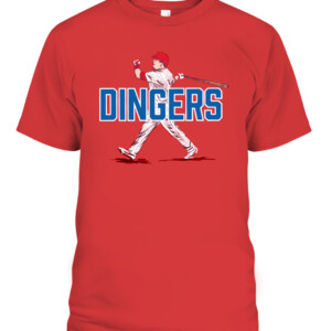 DINGERS SHIRT Kyle Schwarber, Philadelphia Phillies CABT red front.jpg