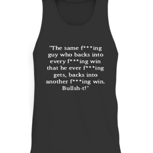 The same fucking guy who backs into every fucking win Shirt Kyle Busch CATT black front.jpg