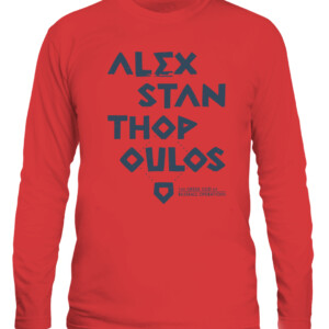 ALEX STAN-THOP-AULOS SHIRT THE GREEK GOD OF BASEBALL OPERATIONS