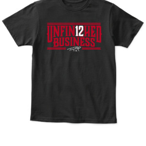 UNFIN12HED BUSINESS SHIRT UNFINISHED BUSINESS, Tom Brady, Tampa Bay Buccaneers APKT black front.jpg