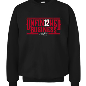 UNFIN12HED BUSINESS SHIRT UNFINISHED BUSINESS, Tom Brady, Tampa Bay Buccaneers CACS black front.jpg