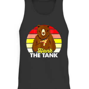 Hank The Tank Shirt hank the tank bear T Shirt CATT black front.jpg