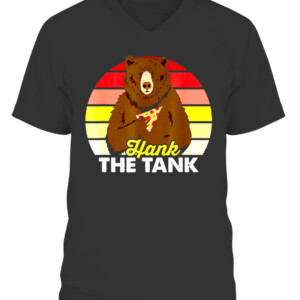 Hank The Tank Shirt hank the tank bear T Shirt CAVN black front.jpg