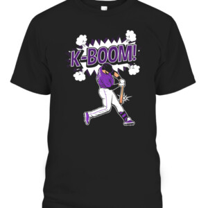 COLORADO K BOOM SHIRT Kris Bryant, Colorado Rockies CAPT black front.jpg