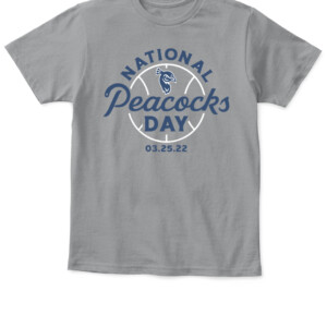 NATIONAL PEACOCKS DAY SHIRT #StrutUp, Saint Peter's Peacocks