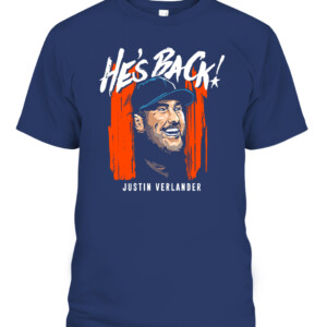 JV'S BAAAAACK! SHIRT Justin Verlander, Houston Astros CAPT navy front.jpg